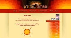 Desktop Screenshot of gratefuloptimism.com
